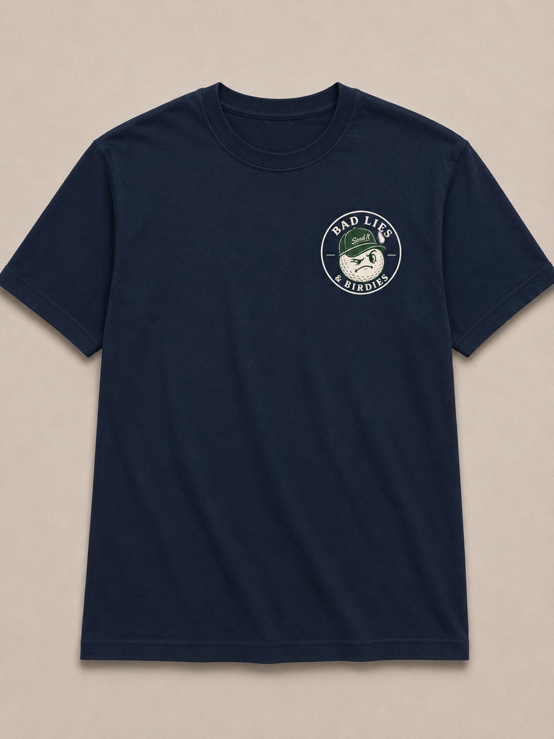 Runaway Putt Tee front view